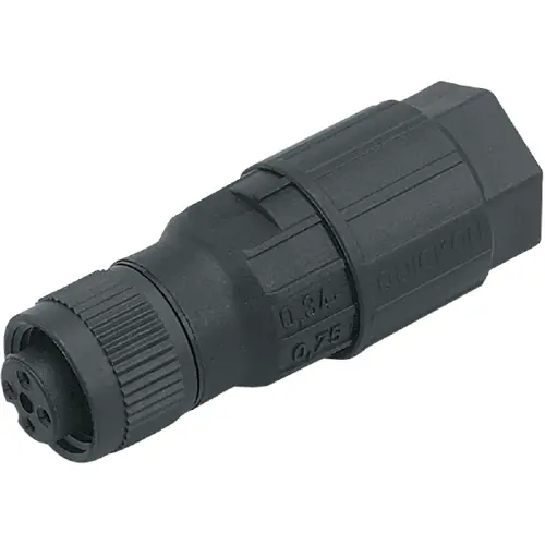 Aktuell Kupplung, M12, 4-polig, gerade, E11145