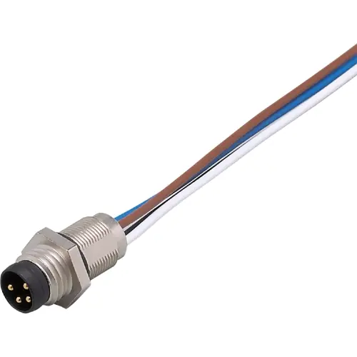 Abverkauf Einbaustecker, M8, 4-polig, gerade, E11190