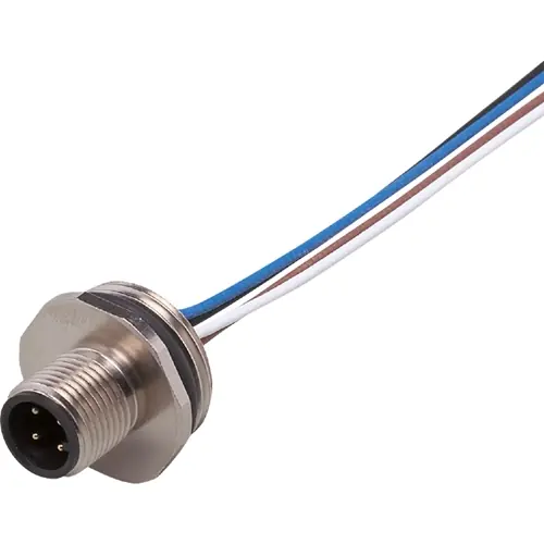 Sofort Bestellen Einbaustecker, M12, 4-polig, gerade, E11295
