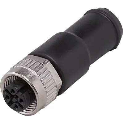 Abschlusswiderstand, M12, 5-polig, gerade, E11589 Günstig