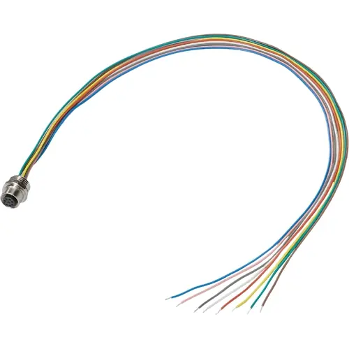 Einbaubuchse, M12, 8-polig, gerade, E11601 Sofort Bestellen