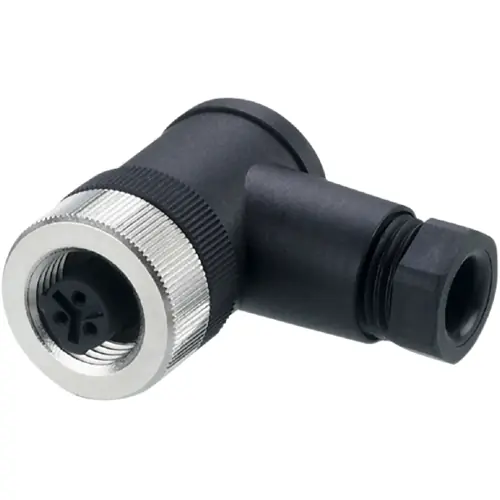 Kupplung, 1/2", 3-polig, Schraubanschluss, abgewinkelt, E11795 Top-Preis