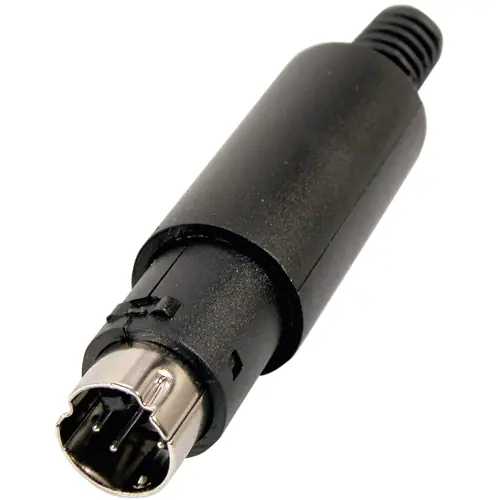 Stecker, 4-polig, Lötanschluss, gerade, 34812.1 Günstig