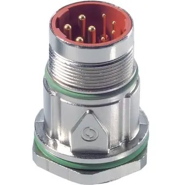 Markenprodukt Einbaustecker, 8-polig, Crimpanschluss, gerade, 76154510