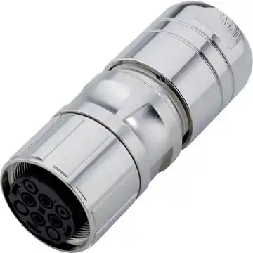 Kupplung, 6-polig, Crimpanschluss, gerade, 44429310 Sonderangebot