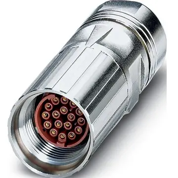 Preiswert Stecker, 17-polig, Crimpanschluss, gerade, 44423103