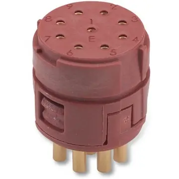 Buchsen-Kontakteinsatz, 9-polig, Lötanschluss, gerade, 73002735 Preis Gesenkt