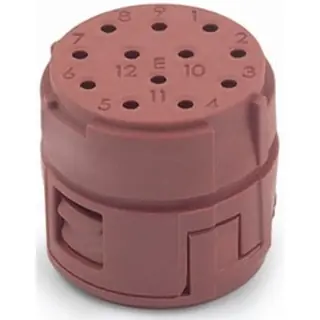 Super-Preis Kontakteinsatz, 12-polig, Crimpanschluss, gerade, 44420123