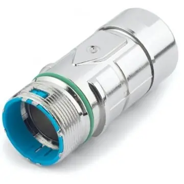 Neue Kollektion Stecker, Schraubanschluss, Schraubverriegelung, gerade, 72064130