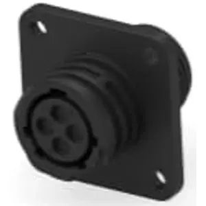 Buchsengehäuse, 4-polig, Crimpanschluss, Schraubverriegelung, gerade, 206430-3 Zertifiziert