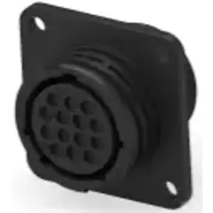 Buchsengehäuse, 14-polig, Crimpanschluss, Schnappverriegelung, gerade, 206043-4 Geprüft