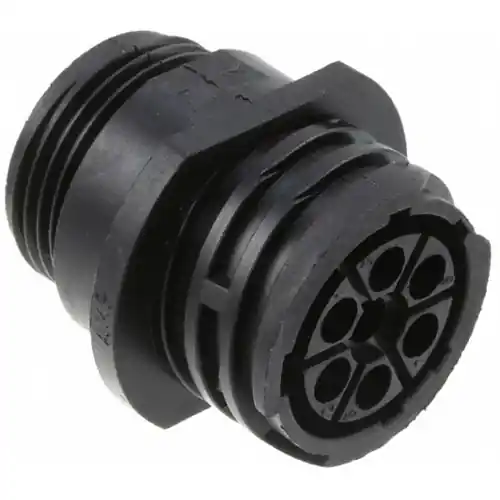 Buchsengehäuse, 7-polig, Crimpanschluss, Schraubverriegelung, gerade, 211398-2 Schneller Versand