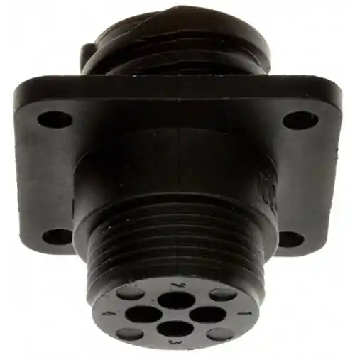 Buchse, 4-polig, Crimpanschluss, Schraubverriegelung, gerade, 182921-1 Finale Aktion