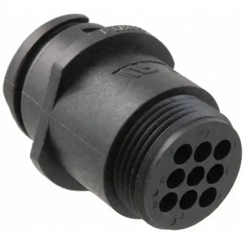 Buchsengehäuse, 9-polig, Crimpanschluss, Schraubverriegelung, gerade, 183079-1 Sonderaktion