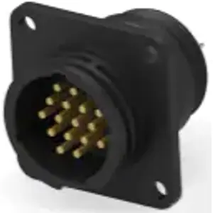 Neue Kollektion Steckergehäuse, 16-polig, Lötanschluss, gerade, 213855-1