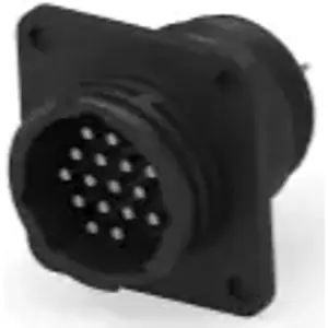 Steckergehäuse, 16-polig, Lötanschluss, gerade, 207303-1 Preisknaller