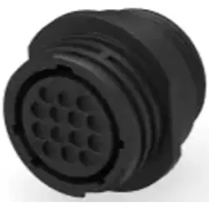 Buchsengehäuse, 14-polig, Crimpanschluss, Schnappverriegelung, gerade, 206043-5 Markenprodukt