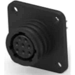 Buchsengehäuse, 8-polig, Lötanschluss, gerade, 208657-1 Neue Ware