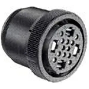 Bestseller Buchsengehäuse, 13-polig, Crimpanschluss, Schnappverriegelung, gerade, 211824-1