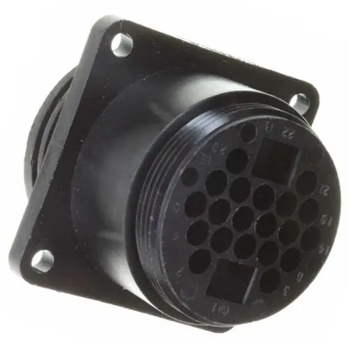 Expressversand Buchsengehäuse, 22-polig, Crimpanschluss, Schraubverriegelung, gerade, 206613-1