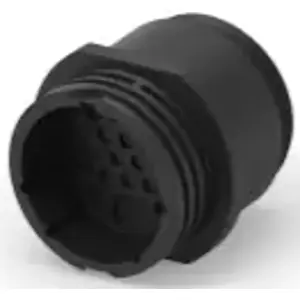 Schneller Versand Steckergehäuse, 16-polig, Crimpanschluss, Schnappverriegelung, gerade, 207486-2