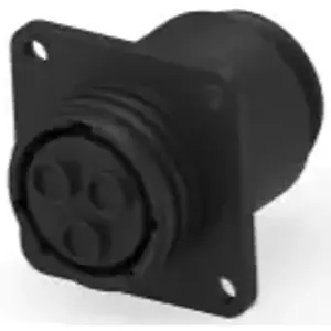 Buchsengehäuse, 3-polig, Crimpanschluss, Schnappverriegelung, gerade, 213889-2 Preisknaller