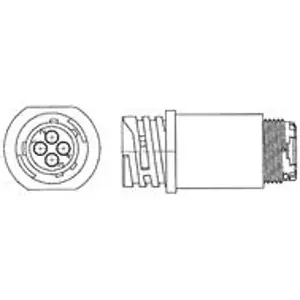 Steckergehäuse, 24-polig, Crimpanschluss, Schnappverriegelung, gerade, 796291-1 Jetzt Bestellen