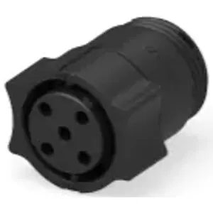 Solange Der Vorrat Reicht Steckergehäuse, 5-polig, Crimpanschluss, Bajonettverriegelung, gerade, 1445820-3