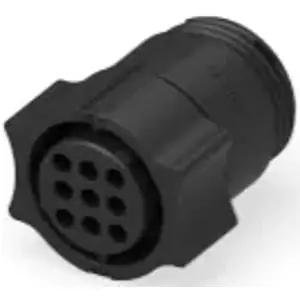 Steckergehäuse, 9-polig, Crimpanschluss, Bajonettverriegelung, gerade, 1445807-3 Kostenfreie Lieferung