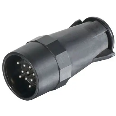 Stecker, 13-polig, Crimpanschluss, gerade, 09580131022 Markenprodukt