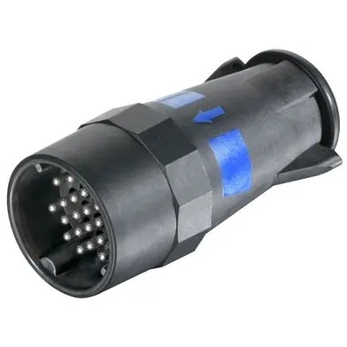 Preiswert Stecker, 22-polig, Crimpanschluss, gerade, 09580221022