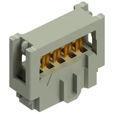Buchsenleiste, 10-polig, RM 2.54 mm, gerade, grau, 10007454 Solange Der Vorrat Reicht