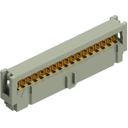 Buchsenleiste, 34-polig, RM 2.54 mm, gerade, grau, 10007459 Mega-Angebot