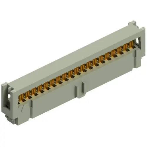 Expressversand Buchsenleiste, 40-polig, RM 2.54 mm, gerade, grau, 10007460