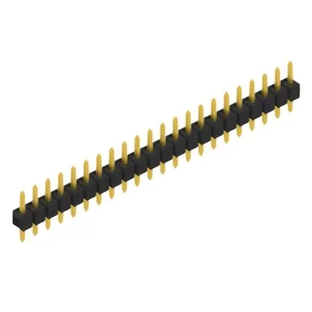 Gratis Versand Stiftleiste, 22-polig, RM 2.54 mm, gerade, schwarz, 10047956