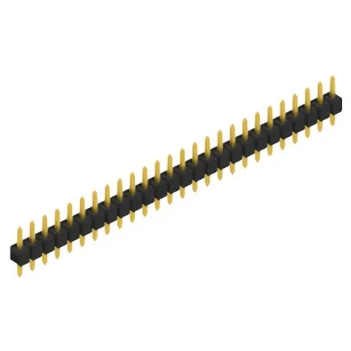 Mega-Angebot Stiftleiste, 26-polig, RM 2.54 mm, gerade, schwarz, 10047968