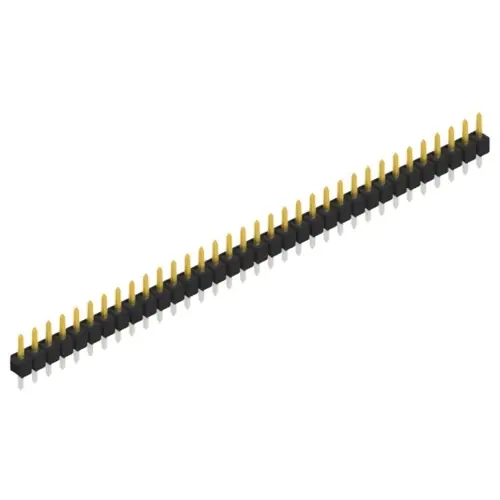 Sofort Bestellen Stiftleiste, 34-polig, RM 2.54 mm, gerade, schwarz, 10047993