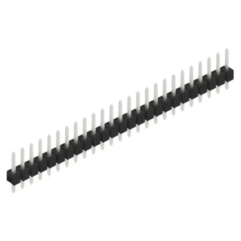 Stiftleiste, 25-polig, RM 2.54 mm, gerade, schwarz, 10048092 Angebot