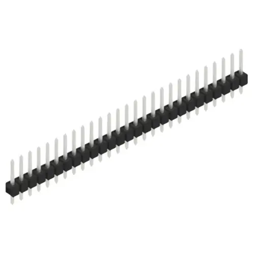 Stiftleiste, 27-polig, RM 2.54 mm, gerade, schwarz, 10048227 Saisonangebot