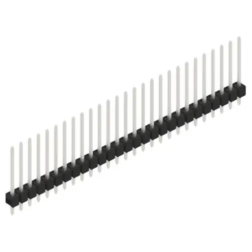 Stiftleiste, 27-polig, RM 2.54 mm, gerade, schwarz, 10048591 Saisonangebot