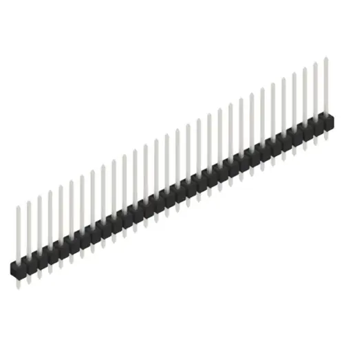 Direkt Vom Hersteller Stiftleiste, 30-polig, RM 2.54 mm, gerade, schwarz, 10048600