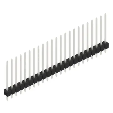Stiftleiste, 23-polig, RM 2.54 mm, gerade, schwarz, 10048689 Angebot