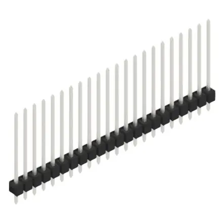 Stiftleiste, 22-polig, RM 2.54 mm, gerade, schwarz, 10048801 Angebot