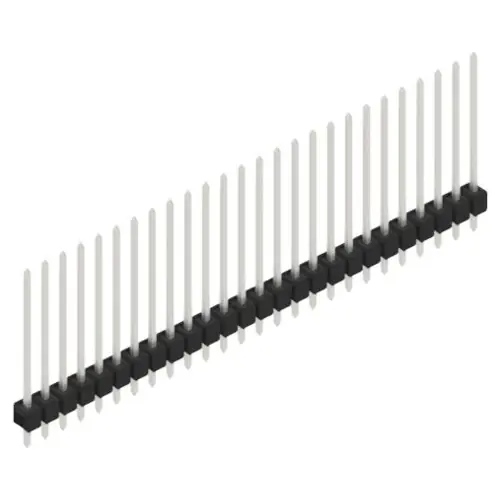 Stiftleiste, 26-polig, RM 2.54 mm, gerade, schwarz, 10048814 Mega-Angebot
