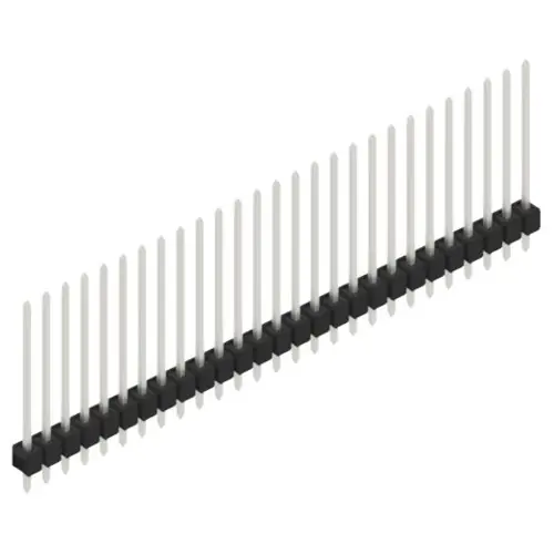 Direktkauf Stiftleiste, 27-polig, RM 2.54 mm, gerade, schwarz, 10048817
