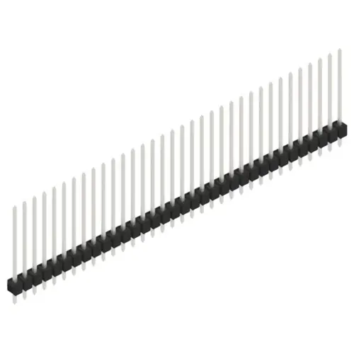 Stiftleiste, 34-polig, RM 2.54 mm, gerade, schwarz, 10048840 Begrenztes Angebot
