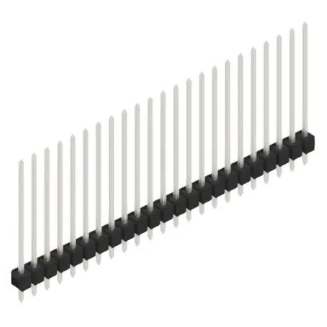 Sale Stiftleiste, 23-polig, RM 2.54 mm, gerade, schwarz, 10048916