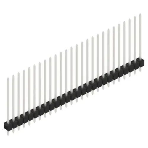 Neuheit Stiftleiste, 26-polig, RM 2.54 mm, gerade, schwarz, 10048925