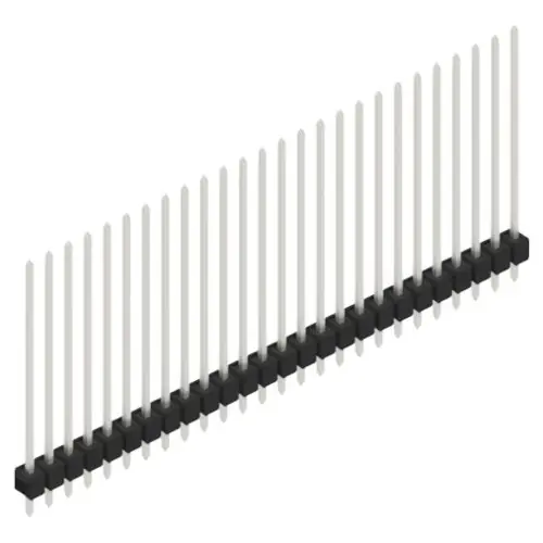 Stiftleiste, 26-polig, RM 2.54 mm, gerade, schwarz, 10049042 Preis Gesenkt