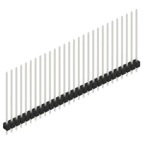 Sichere Zahlung Stiftleiste, 28-polig, RM 2.54 mm, gerade, schwarz, 10049049